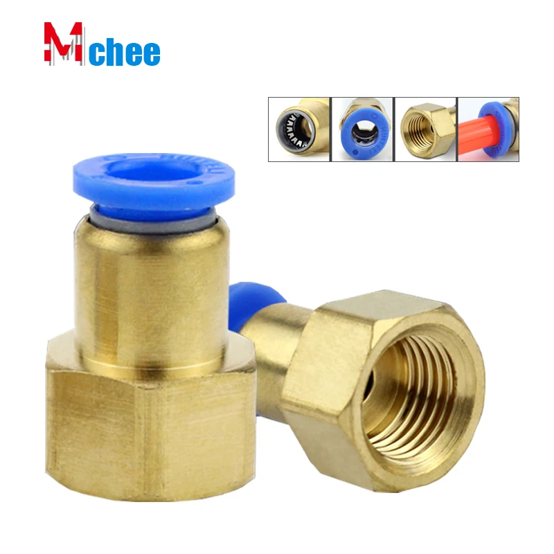 Pneumatic Quick Connector Air Fitting For 4 6 8 10 12mm Hose Tube Pipe 1/8" 3/8" 1/2" 1/4" BSP Female Thread Brass
Pneumatic Quick Connector Air Fitting For 4 6 8 10 12mm Hose Tube Pipe 1/8" 3/8" 1/2" 1/4" BSP Female Thread Brass