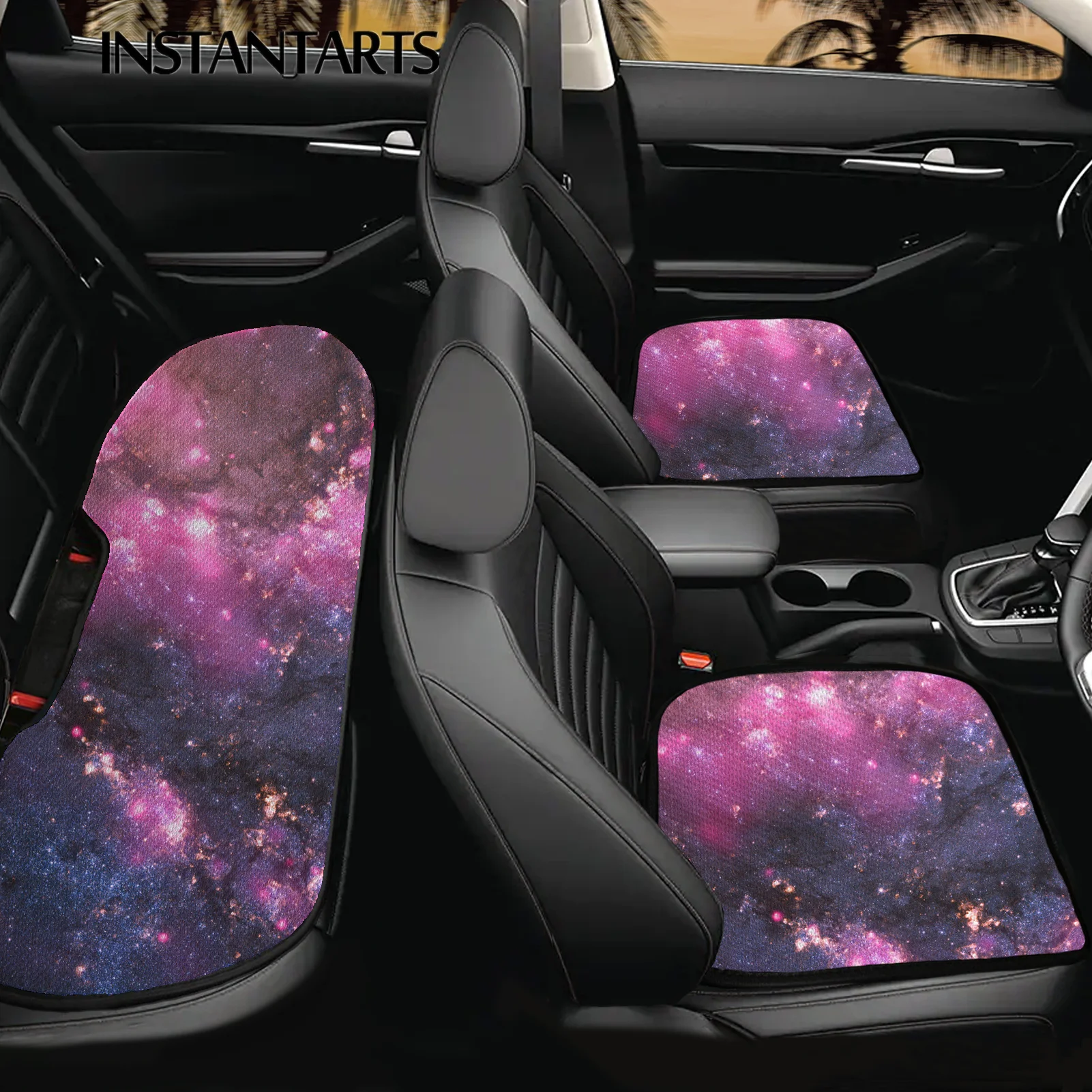 INSTANTARTS Galaxy Design Car Seat Cover Seat Cushion Comfort Car Front and Back Drivers and Passenger Seat Cushion 3pcs/Set
INSTANTARTS Galaxy Design Car Seat Cover Seat Cushion Comfort Car Front and Back Drivers and Passenger Seat Cushion 3pcs/Set