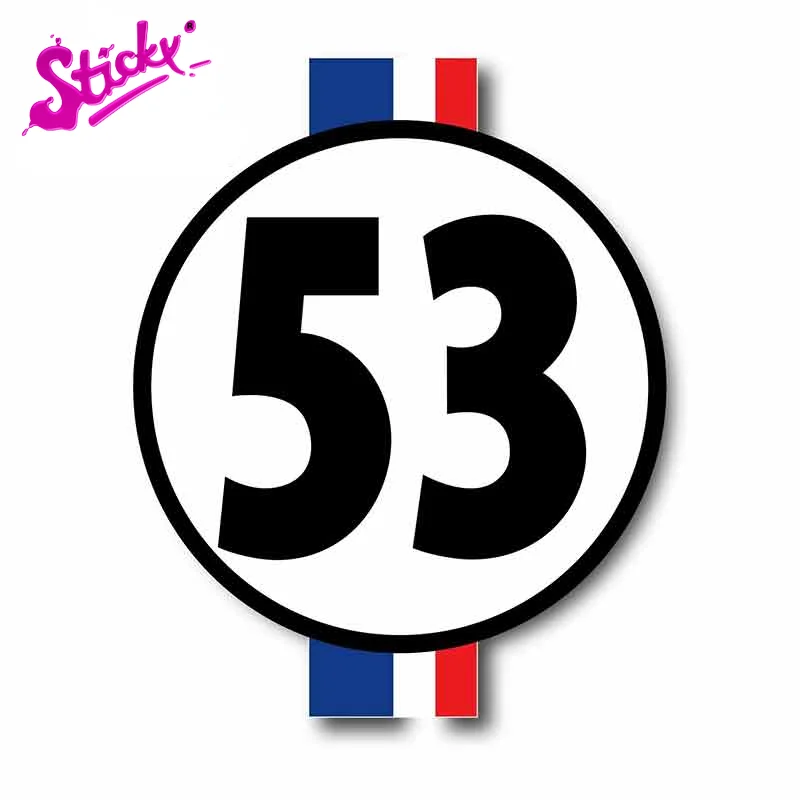 STICKY Herbie The Love Bug 53 Signs Car Sticker Decal Decor The Whole Body Waterproof Sticker Motorcycle Off-road Decal Vinyl
STICKY Herbie The Love Bug 53 Signs Car Sticker Decal Decor The Whole Body Waterproof Sticker Motorcycle Off-road Decal Vinyl