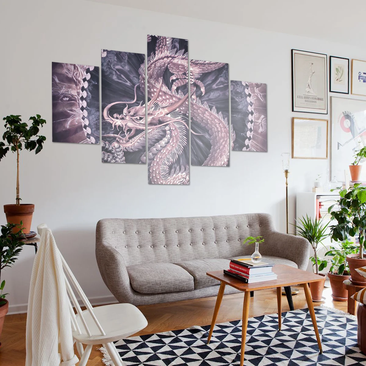 HD Printed 5 Piece Canvas Art Chinese Dragon Painting Livingroom Canvas Art For Home Decoration Wall
HD Printed 5 Piece Canvas Art Chinese Dragon Painting Livingroom Canvas Art For Home Decoration Wall