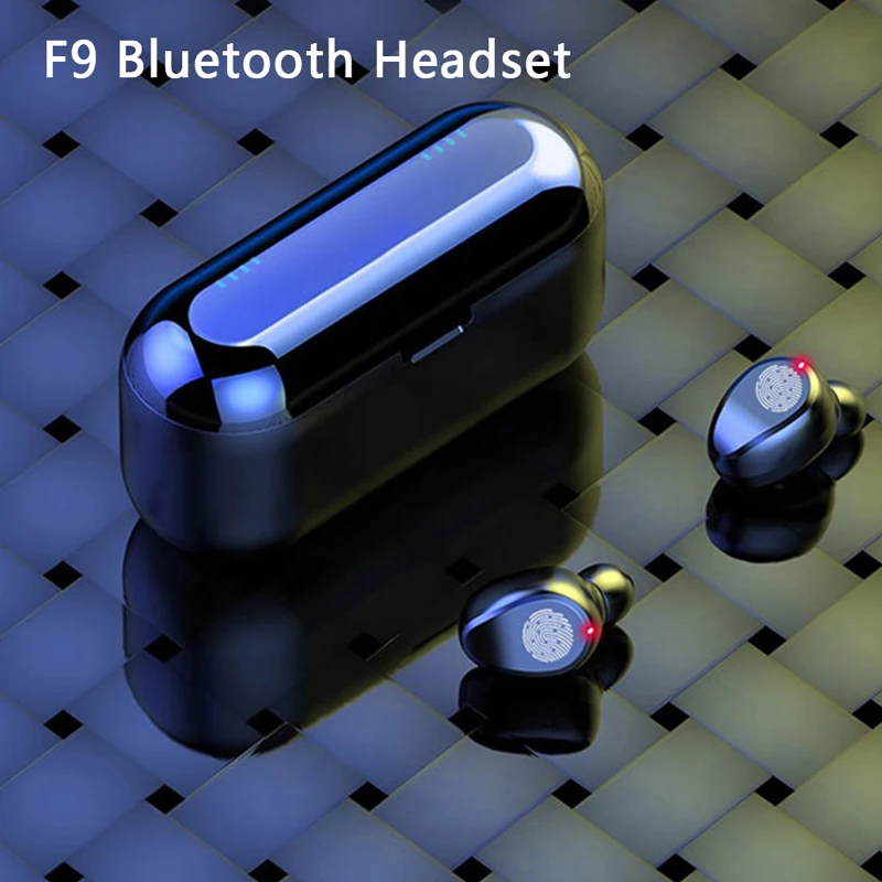 TWS5.0 Беспроводная Спортивная мини-стереогарнитура F9 светильник кой, Bluetooth-совместимая
TWS5.0 Беспроводная Спортивная мини-стереогарнитура F9 светильник кой, Bluetooth-совместимая