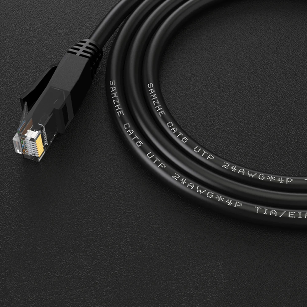 Ethernet кабель RJ45 8P8C Cat6 UTP RJ 45 сетевой 20 м 25 30 40 50 для Cat 6 совместимый модем