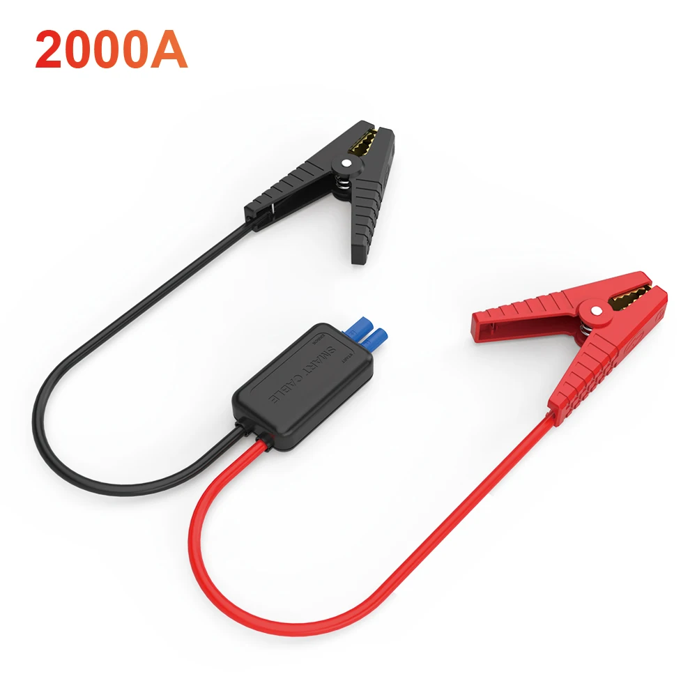 Utrai 2000A Smart Clamp Booster Cables Auto Emergency Car Battery Accessories Wire Clip Red-black Clips for Car Jump Starter
Utrai 2000A Smart Clamp Booster Cables Auto Emergency Car Battery Accessories Wire Clip Red-black Clips for Car Jump Starter
