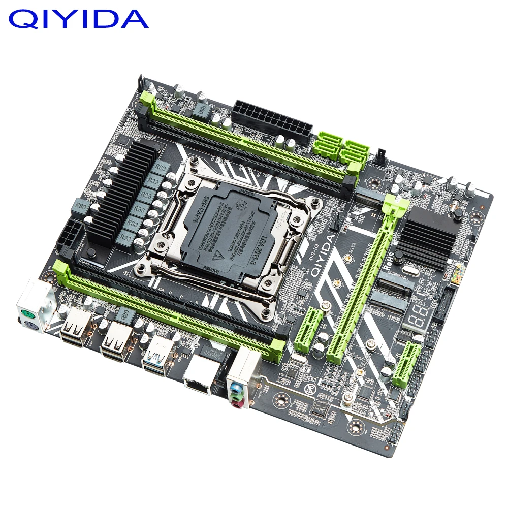 X99 материнская плата с 1*8G = 8 Гб DDR4 2400 МГц REGECC комбо памяти NVME USB3.0 MATX