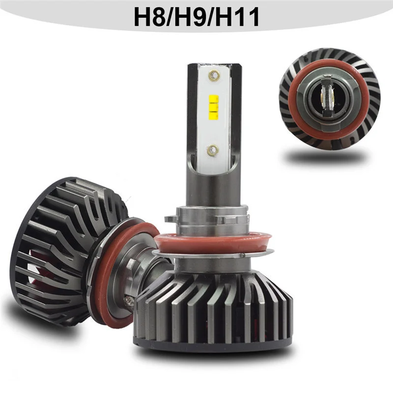 

YHKOMS 4300K 5000K 6500K Canbus H4 H7 H11 H1 LED H8 H9 H3 9005 9006 Car Headlamp 60W 12000LM ZES Auto Fog Lighting Lamp 12V 24V