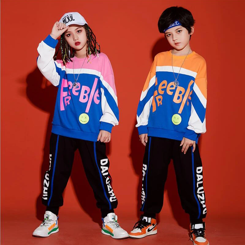 Kids Festival Jazz Dance Wear Costumes Clothes Boys Girls Ballroom Hip Hop dancing Outfits Hoodie Tops Street Wear dance pants
Kids Festival Jazz Dance Wear Costumes Clothes Boys Girls Ballroom Hip Hop dancing Outfits Hoodie Tops Street Wear dance pants