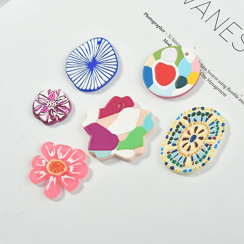 Min 20pcs/lot color 3D relief pattern print geometry irregular rounds ovals flowers shape acrylic beads diy jewelry accessory
Min 20pcs/lot color 3D relief pattern print geometry irregular rounds ovals flowers shape acrylic beads diy jewelry accessory