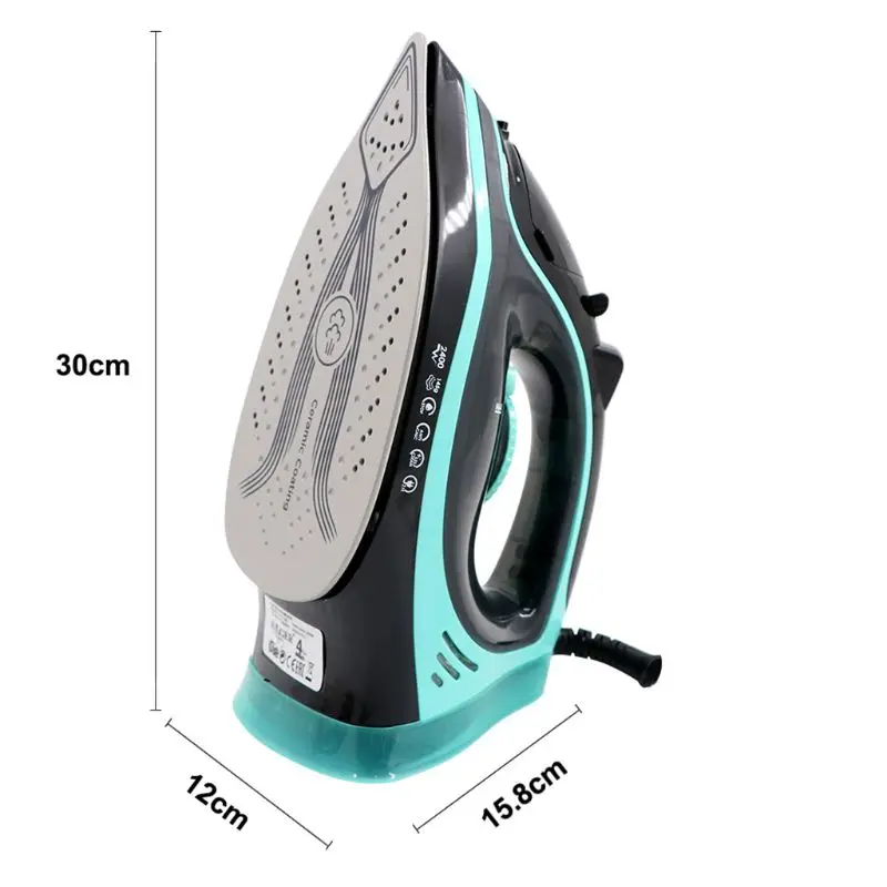 2400W Electric Steam Iron 3 Speed Adjustable for Garment Steamer Generator Clothes Ironing Household EU Plug 19QE
2400W Electric Steam Iron 3 Speed Adjustable for Garment Steamer Generator Clothes Ironing Household EU Plug 19QE