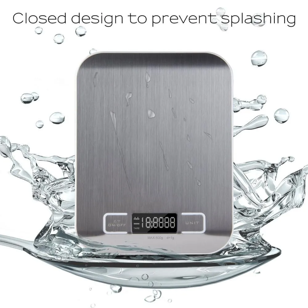 5/10kg Household Kitchen Scale Electronic Food Scales Diet Scales Measuring Tool Slim LCD Digital Electronic Weighing Scale XNC
5/10kg Household Kitchen Scale Electronic Food Scales Diet Scales Measuring Tool Slim LCD Digital Electronic Weighing Scale XNC