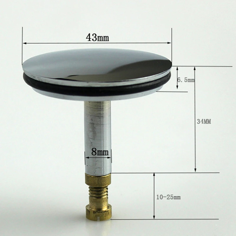 Пробка для ванной сменный выдвижной сливной фильтр ванны только плоский медный
