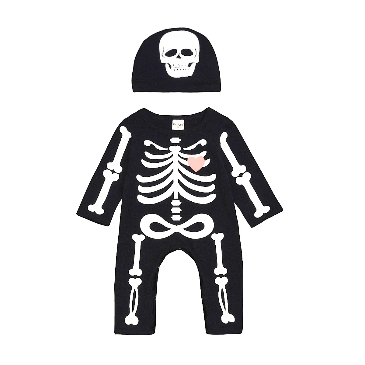 European and American Cosplay Party Long Sleeve Baby One-piece Halloween Skeleton Skeleton Children's Two-Piece Set
European and American Cosplay Party Long Sleeve Baby One-piece Halloween Skeleton Skeleton Children's Two-Piece Set