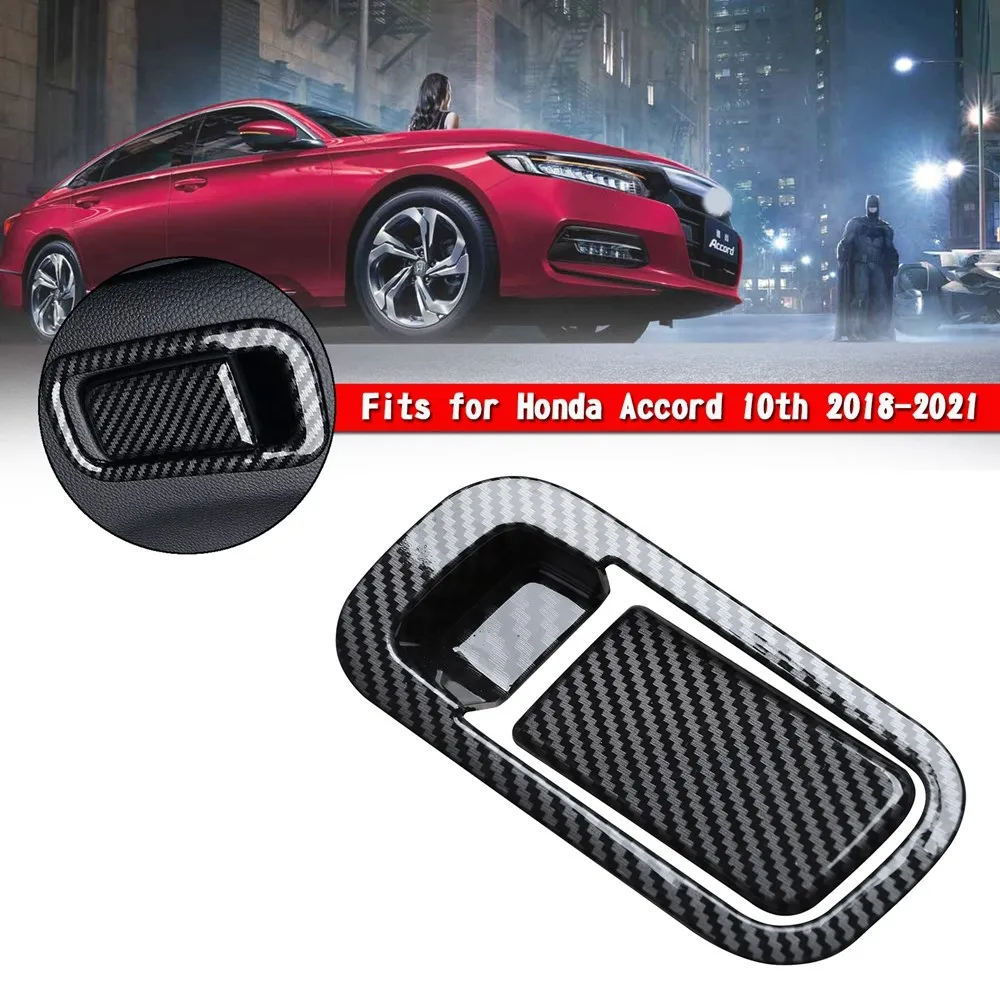Carbon Fiber Copilot Storage Box Handle Cover Trim For Honda Accord10th 18-21 
Carbon Fiber Copilot Storage Box Handle Cover Trim For Honda Accord10th 18-21
