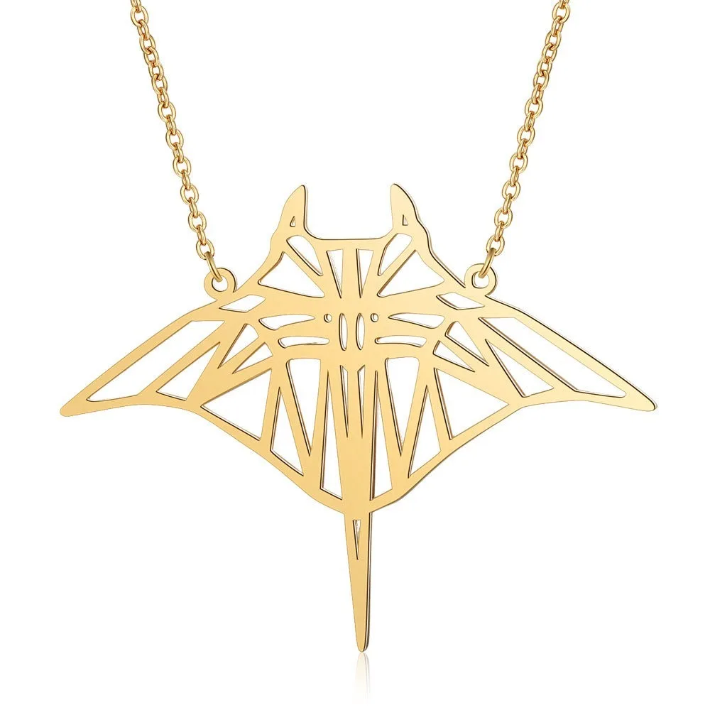 Angel Wings Stainless Steel Thunderfish Necklace Female Laser Cut DIY Jewelry Underwater Animal Thunderfish Pendant Necklace
Angel Wings Stainless Steel Thunderfish Necklace Female Laser Cut DIY Jewelry Underwater Animal Thunderfish Pendant Necklace