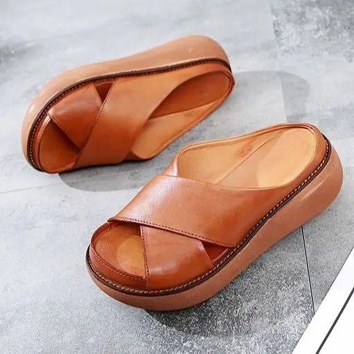 Home Women Thick Bottom Slippers Platform Chunky Heel Living Room Bathroom Slides Non Slip Shoes Ladies Female Dropshipping
Home Women Thick Bottom Slippers Platform Chunky Heel Living Room Bathroom Slides Non Slip Shoes Ladies Female Dropshipping