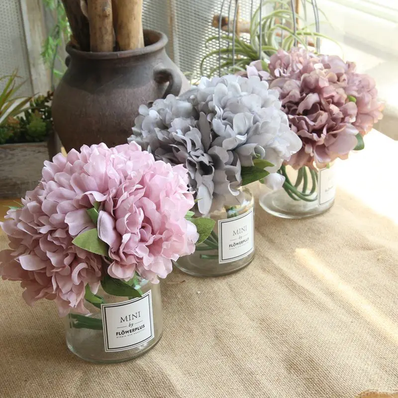 Artificial Peony Flowers Bouquet Flower Arrangement Accessories For DIY Home Wedding Party Decoration
Artificial Peony Flowers Bouquet Flower Arrangement Accessories For DIY Home Wedding Party Decoration