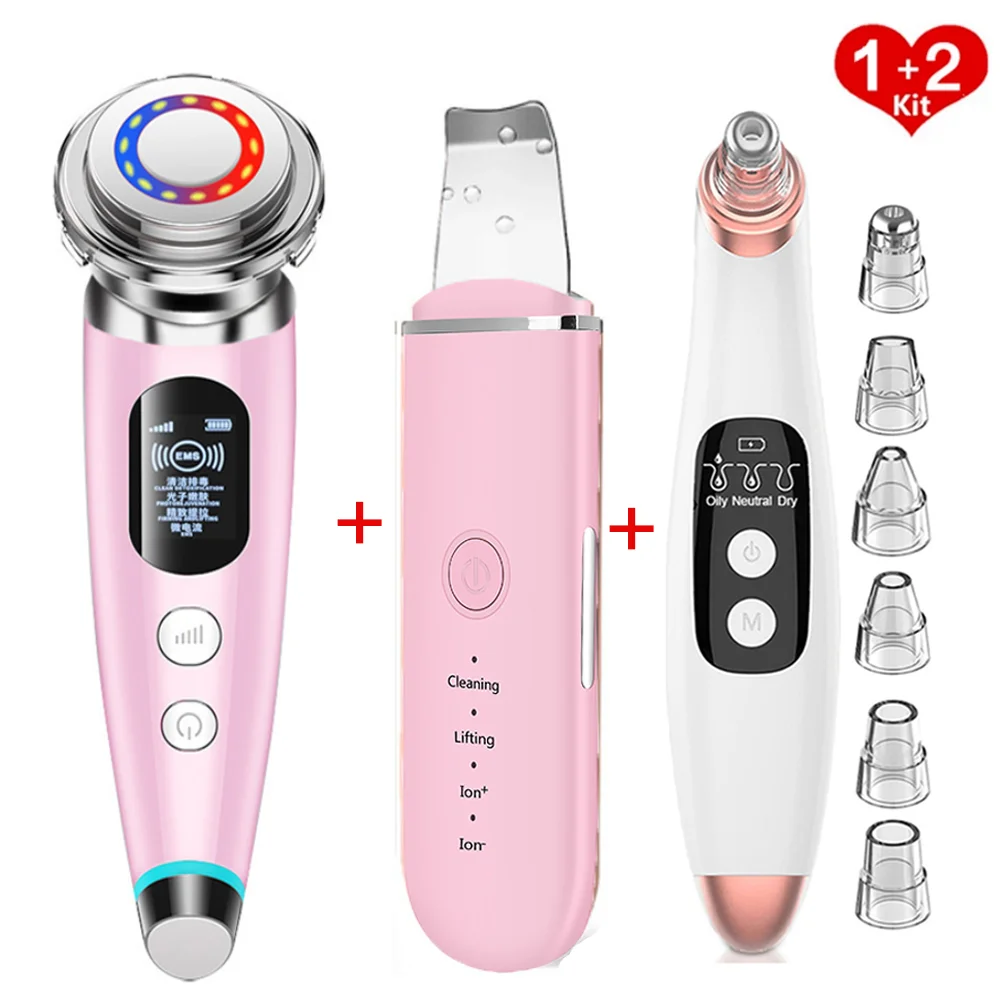 2021 RF EMS Radio Frequency Mesotherapy Facial Lifting Machine Ultrasonic Skin Scrubber Blackhead Remover Face Deep Cleaner
2021 RF EMS Radio Frequency Mesotherapy Facial Lifting Machine Ultrasonic Skin Scrubber Blackhead Remover Face Deep Cleaner