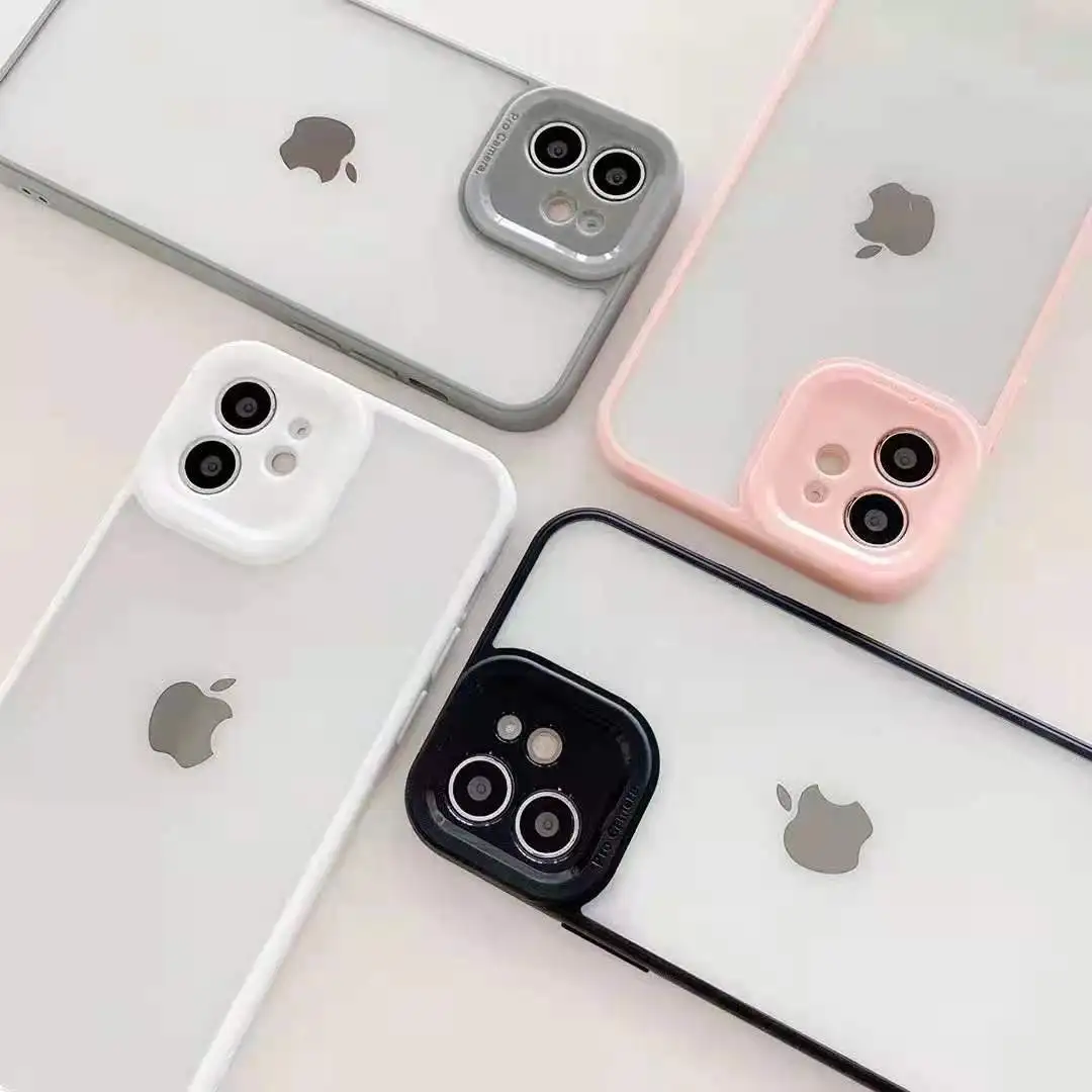 New camera protection transparent phone case for iphone 11 12 Pro Max Mini 12ProMaxx 7 8 plus XR X XS MAX Cover soft fundas capa 
New camera protection transparent phone case for iphone 11 12 Pro Max Mini 12ProMaxx 7 8 plus XR X XS MAX Cover soft fundas capa