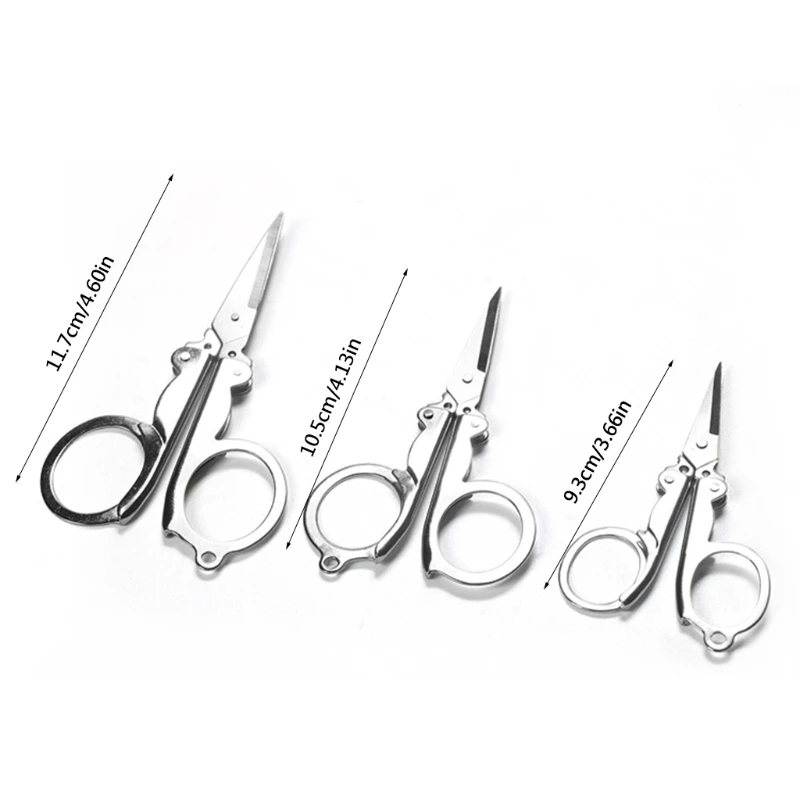 R2JA Stainless Steel Folding Scissors Portable Foldable Scissors Mini Craft Scissors
R2JA Stainless Steel Folding Scissors Portable Foldable Scissors Mini Craft Scissors
