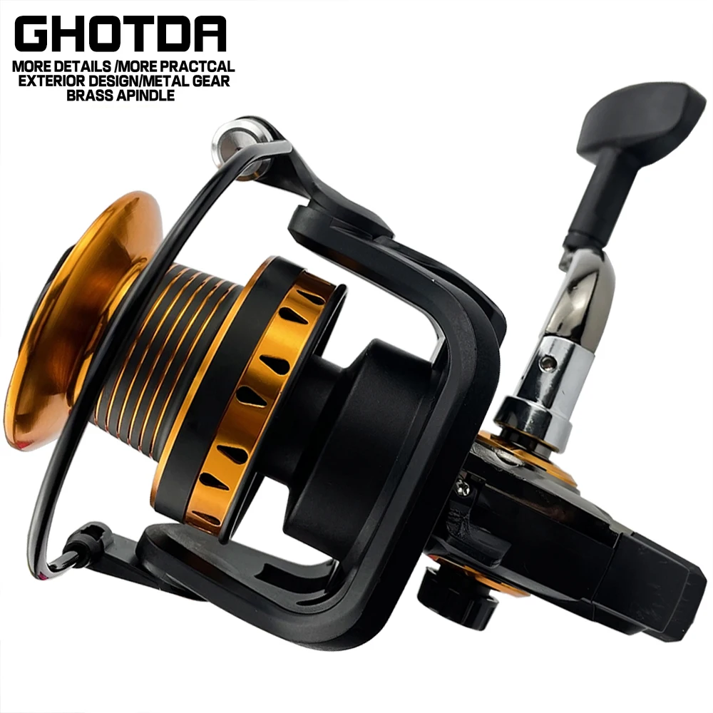 Новинка 4000-8000 Рыболовная катушка Max Drag Prowe 12 кг; Катушка для рыбалки Высокая Скорость 5,2: 1 полностью Металлическая катушка для спиннинга для м...
Новинка 4000-8000 Рыболовная катушка Max Drag Prowe 12 кг; Катушка для рыбалки Высокая Скорость 5,2: 1 полностью Металлическая катушка для спиннинга для м...