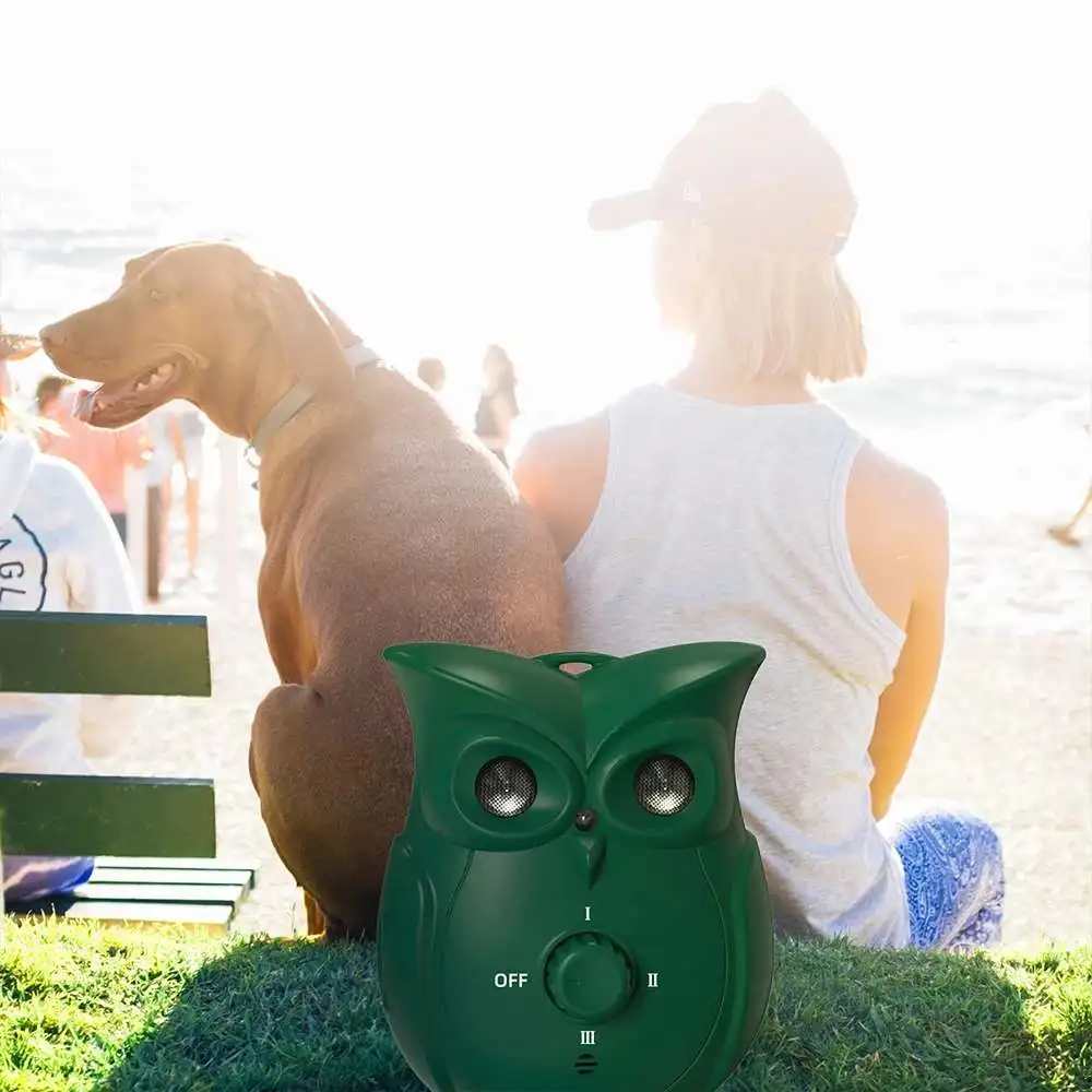 Pet Dog Repeller Anti Barking Stop Bark Outdoor Rechargeable Animal Training Device Trainer LED Ultrasonic Garden Supply
Pet Dog Repeller Anti Barking Stop Bark Outdoor Rechargeable Animal Training Device Trainer LED Ultrasonic Garden Supply