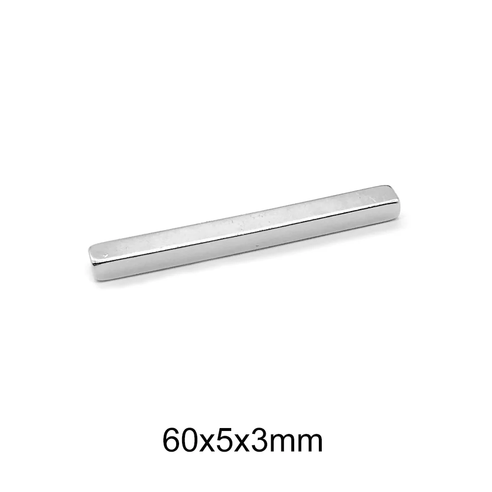 2/5/10/20/50PCS 60*5*3 Block Rare Earth Magnet Rectangular Neodymium Magnets sheet 60x5x3mm N35 Big Strong Magnet 60x5x3
2/5/10/20/50PCS 60*5*3 Block Rare Earth Magnet Rectangular Neodymium Magnets sheet 60x5x3mm N35 Big Strong Magnet 60x5x3