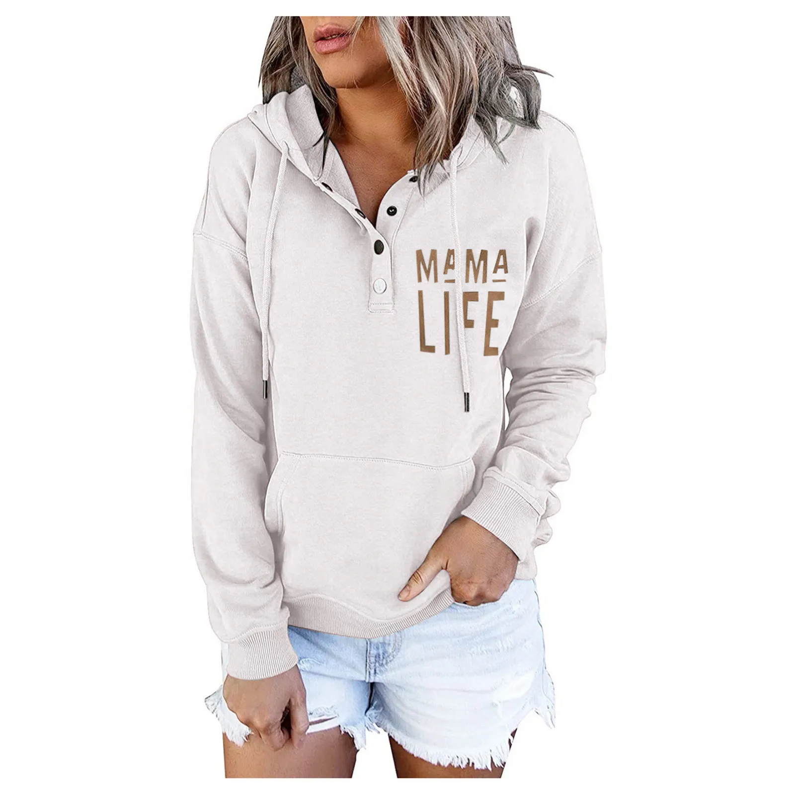 Women Hoodies Casual Harajuku Letter Printed Hoodie Autumn Winter Female Hoodie Button Long Sleeve Clothing Sudadera Mujer
Women Hoodies Casual Harajuku Letter Printed Hoodie Autumn Winter Female Hoodie Button Long Sleeve Clothing Sudadera Mujer