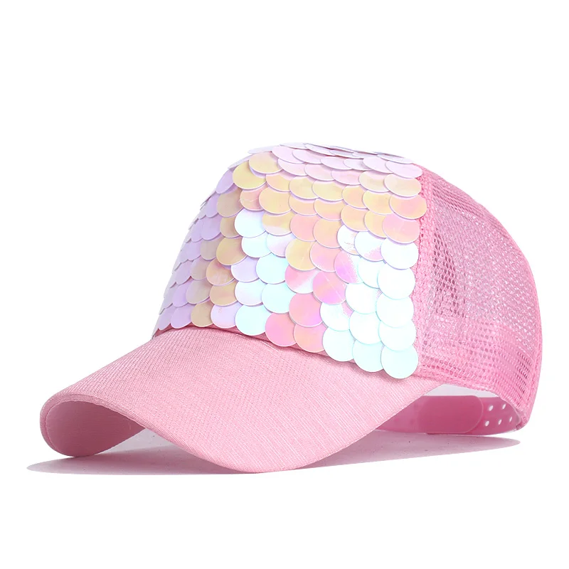 Summer Children Geometric Color Sequin Mesh Baby Baseball Caps Boys And Girls Outdoor Travel Matching Adjustable 2021
Summer Children Geometric Color Sequin Mesh Baby Baseball Caps Boys And Girls Outdoor Travel Matching Adjustable 2021