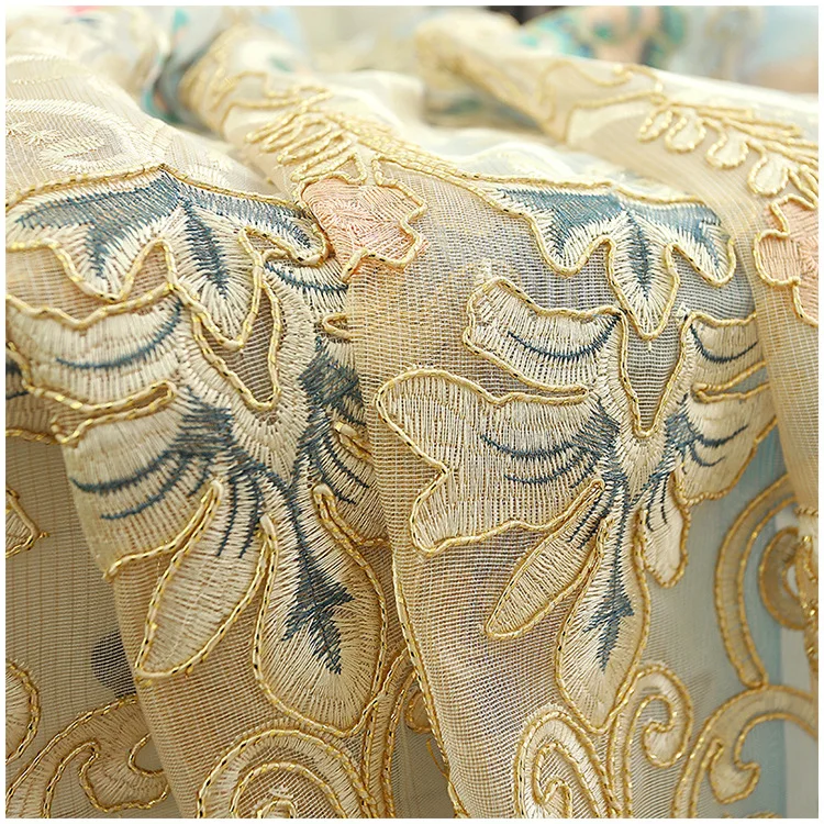 Factory Direct European Style Embroidered Curtains Living Room Bedroom Use Chenille Hollow Embroidered Curtains Spot Wholesale
Factory Direct European Style Embroidered Curtains Living Room Bedroom Use Chenille Hollow Embroidered Curtains Spot Wholesale