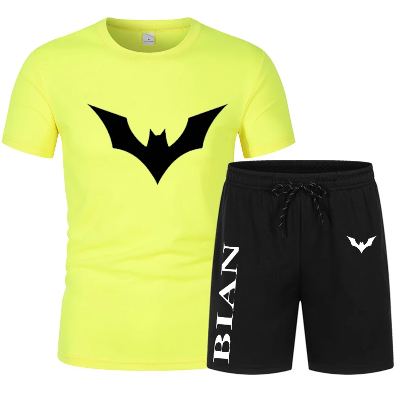 Men's Suit T-shirt Men's Short-sleeved Summer Pure Cotton Loose Trend Brand Shorts Trend Clothes Handsome Suit Casual Suit
Men's Suit T-shirt Men's Short-sleeved Summer Pure Cotton Loose Trend Brand Shorts Trend Clothes Handsome Suit Casual Suit