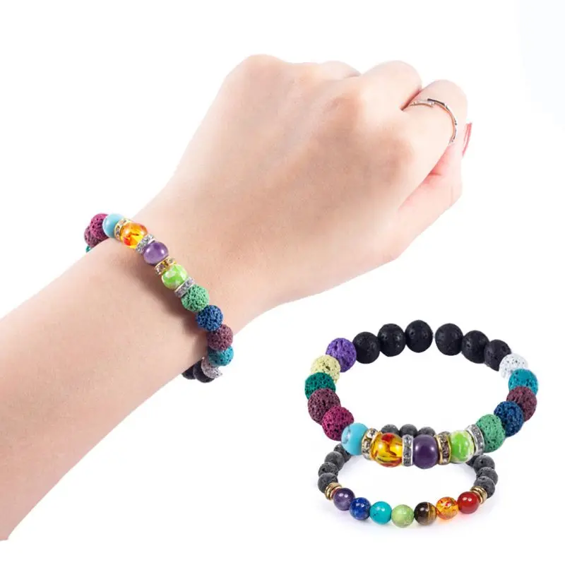 Lava Beads Crystal String Mixed Color Box Set Loose Beads for DIY Jewelry Making Necklace Bracelet Accessories
Lava Beads Crystal String Mixed Color Box Set Loose Beads for DIY Jewelry Making Necklace Bracelet Accessories