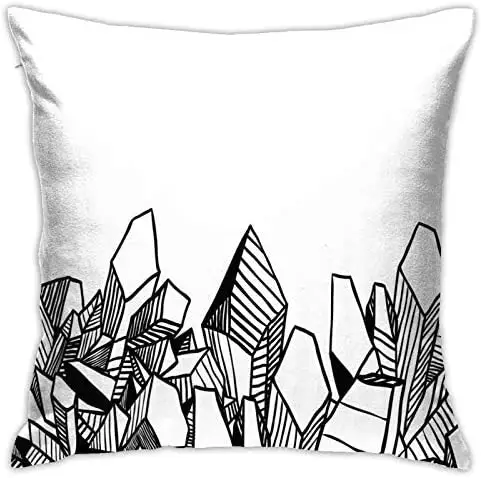 Pooizsdzzz Personalized Abraction Drawing of Hatched Cryals Gem Like n Monochromatic Illuration Decorative Pillow Cover Printed
Pooizsdzzz Personalized Abraction Drawing of Hatched Cryals Gem Like n Monochromatic Illuration Decorative Pillow Cover Printed