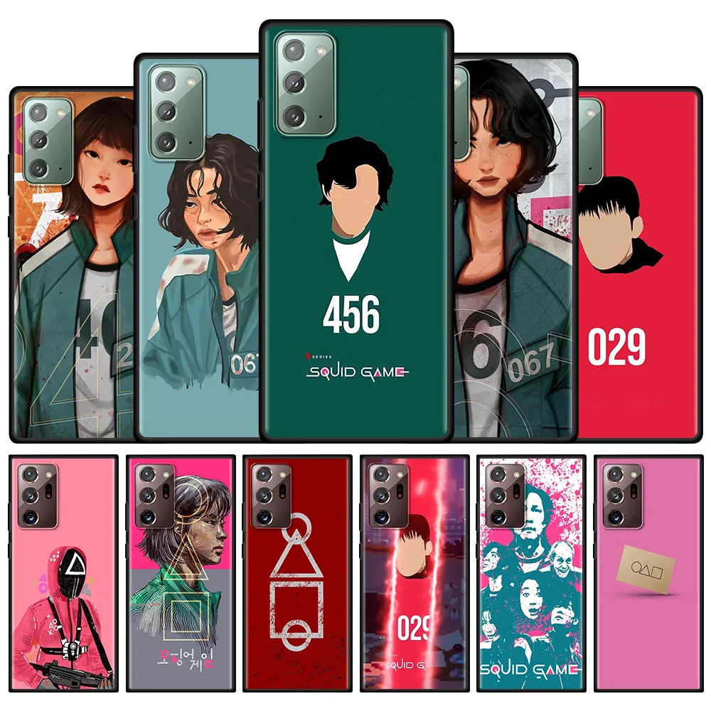 Case for Samsung Note 20 Ultra 10 Plus 10Lite 9 8 10 M21 M32 M42 M62 F62 F52 F12 Phone Cover Shell Bag Squid Game
Case for Samsung Note 20 Ultra 10 Plus 10Lite 9 8 10 M21 M32 M42 M62 F62 F52 F12 Phone Cover Shell Bag Squid Game