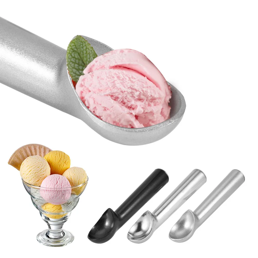 Ice Cream Tools Scoop Portable Aluminum Alloy Non-stick Ice Cream Spoon Ice Mould For Home Kitchen Accessories
Ice Cream Tools Scoop Portable Aluminum Alloy Non-stick Ice Cream Spoon Ice Mould For Home Kitchen Accessories