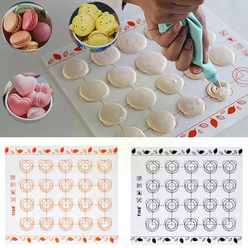 High Temperature Resistant Silicone Baking Mat Macaron Mat Baking Tools Non-stick Oven Household Cookie Fiber Pastry G8x1
High Temperature Resistant Silicone Baking Mat Macaron Mat Baking Tools Non-stick Oven Household Cookie Fiber Pastry G8x1