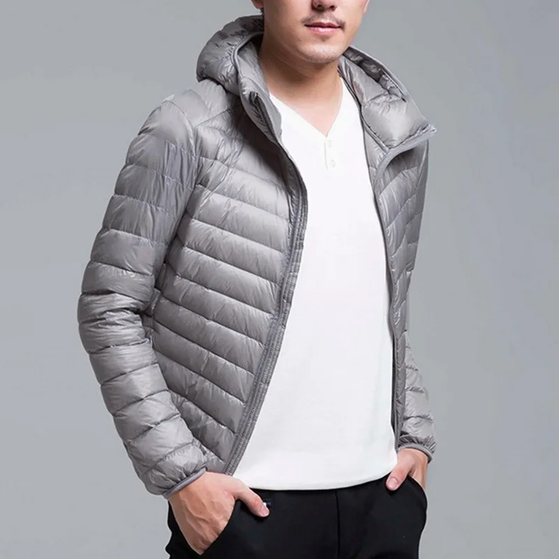 Men's Ultra Lightweight Packable Down Jacket Water and Wind-Resistant Breathable Coat Big Size Men Hoodies Jackets
Men's Ultra Lightweight Packable Down Jacket Water and Wind-Resistant Breathable Coat Big Size Men Hoodies Jackets