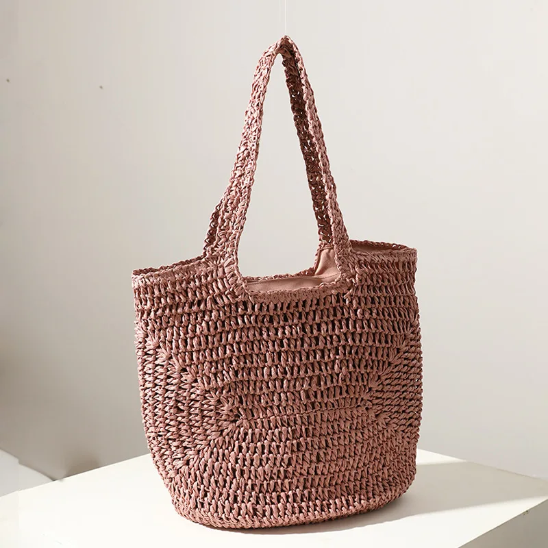 Bohemian Tassel Straw Bags Handmade Woven Women Shoulder Bags Summer Beach Handbags Rattan Large Capacity Tote Big Shopper Sac
Bohemian Tassel Straw Bags Handmade Woven Women Shoulder Bags Summer Beach Handbags Rattan Large Capacity Tote Big Shopper Sac