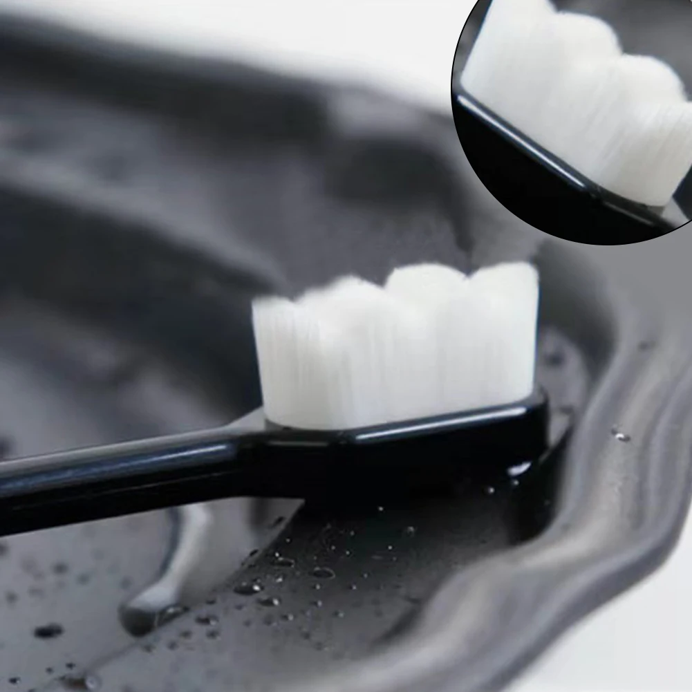 Ultra-fine Fiber Adults Extra Soft Toothbrush Non Slip Travel Portable Manual For Sensitive Teeth Oral Care Fresh Breath Dental
Ultra-fine Fiber Adults Extra Soft Toothbrush Non Slip Travel Portable Manual For Sensitive Teeth Oral Care Fresh Breath Dental