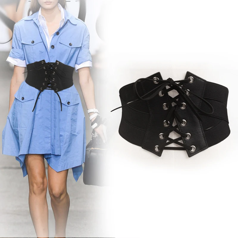Retro Vintage Black High elastic waist female belt women's decoration dress Slim Design 60-90 cm Wide Belt For Women Waistband
Retro Vintage Black High elastic waist female belt women's decoration dress Slim Design 60-90 cm Wide Belt For Women Waistband
