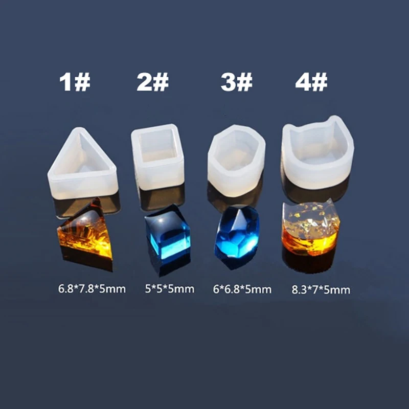 UV resin silicone mold DIY crystal epoxy mold small earring epoxy resin manufacturing mold
UV resin silicone mold DIY crystal epoxy mold small earring epoxy resin manufacturing mold