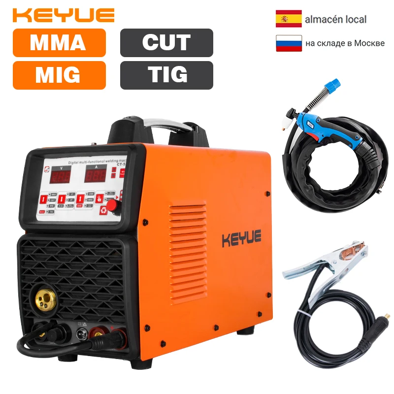 Сварочный аппарат KEYUE CT-520D 4 в 1 многофункциональная сварочная машина с флюсом