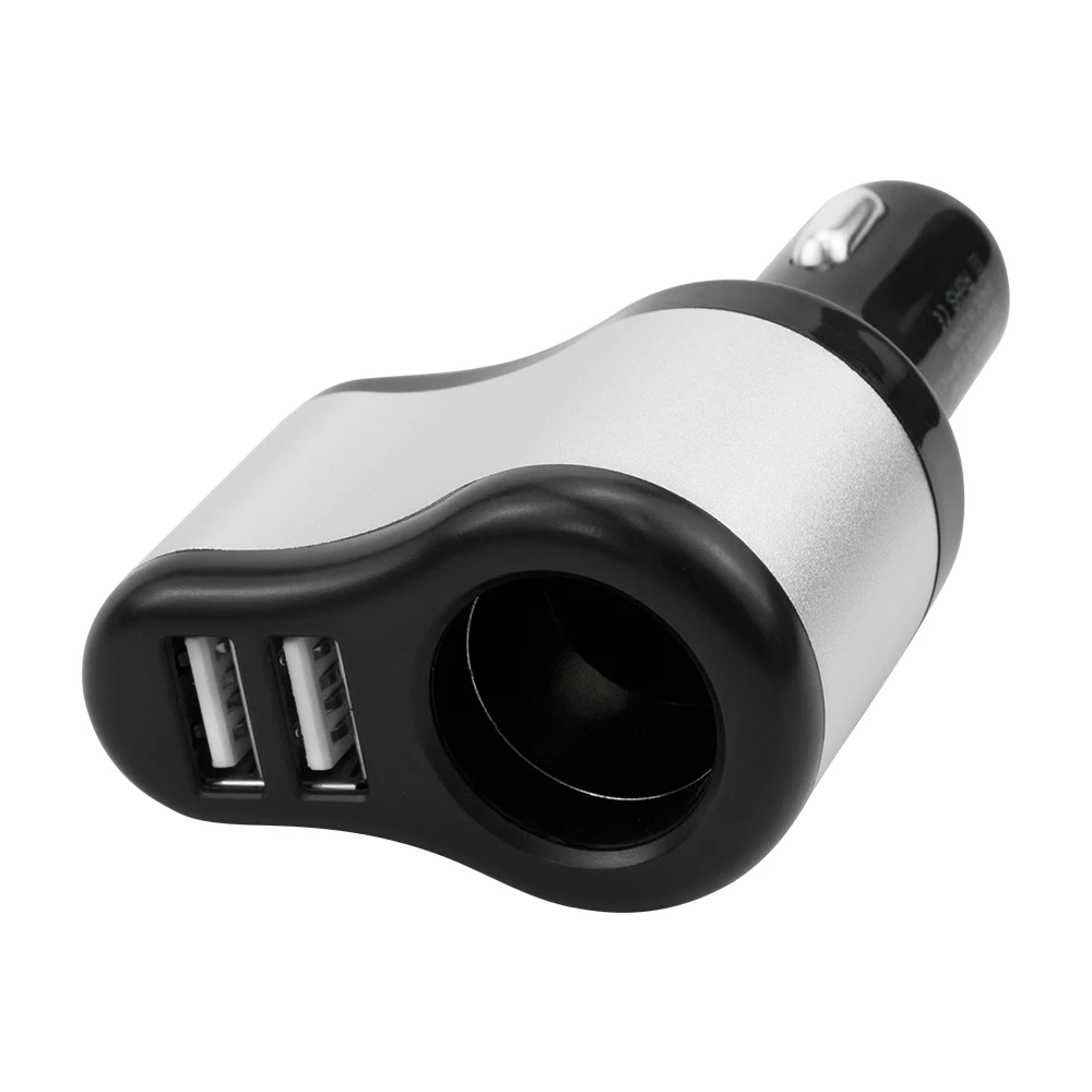 12V-24V Dual Usb Lighter Electronic Cigarette Lighter Car Charger Socket Splitter Adapter 3.1A Car Lighter for Auto IPhone Phone
12V-24V Dual Usb Lighter Electronic Cigarette Lighter Car Charger Socket Splitter Adapter 3.1A Car Lighter for Auto IPhone Phone