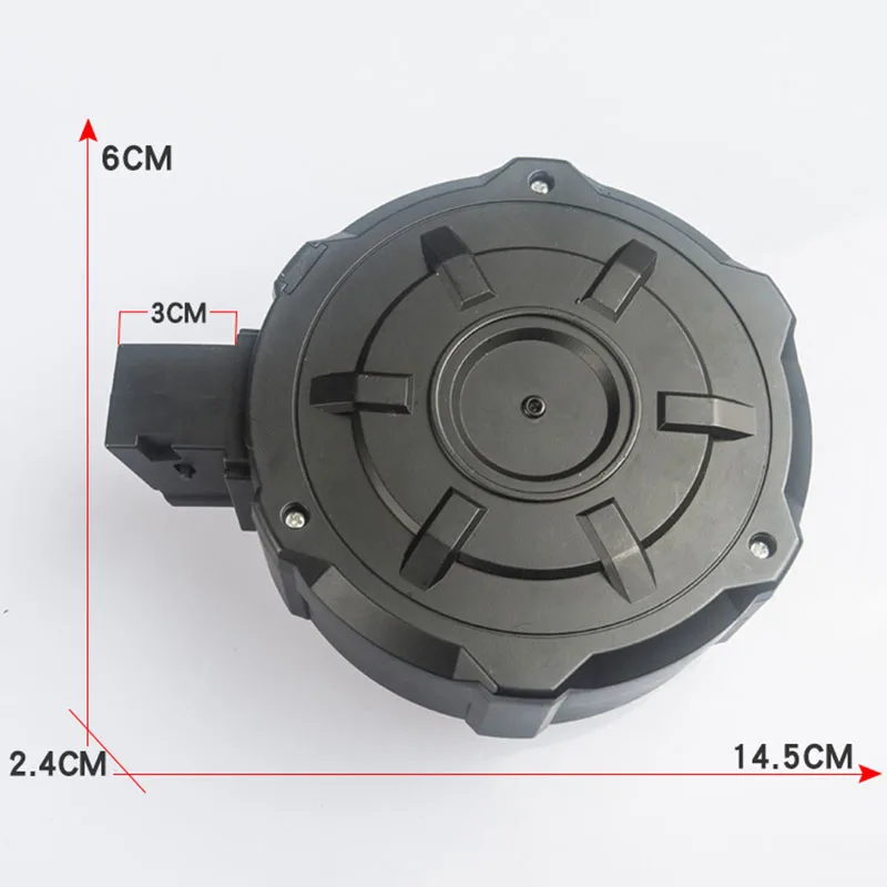 Jinming MP5 second-generation Water Gel Blaster Accessories Toy Gun original Drum magazine
Jinming MP5 second-generation Water Gel Blaster Accessories Toy Gun original Drum magazine