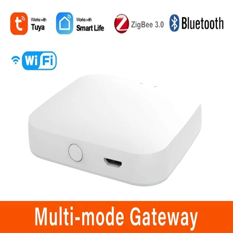 Умный шлюз Tuya ZigBee 3,0, многорежимный сетевой хаб, совместимый с Bluetooth, работает с умным приложением Tuya, голосовое управление через Alexa Google
Умный шлюз Tuya ZigBee 3,0, многорежимный сетевой хаб, совместимый с Bluetooth, работает с умным приложением Tuya, голосовое управление через Alexa Google