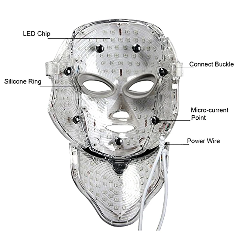 Beauty Photon 324 LEDs Facial Mask Therapy 7 Colors led Skin Rejuvenation Anti Wrinkle Acne Mask Face Neck Beauty Spa 100-240V
Beauty Photon 324 LEDs Facial Mask Therapy 7 Colors led Skin Rejuvenation Anti Wrinkle Acne Mask Face Neck Beauty Spa 100-240V