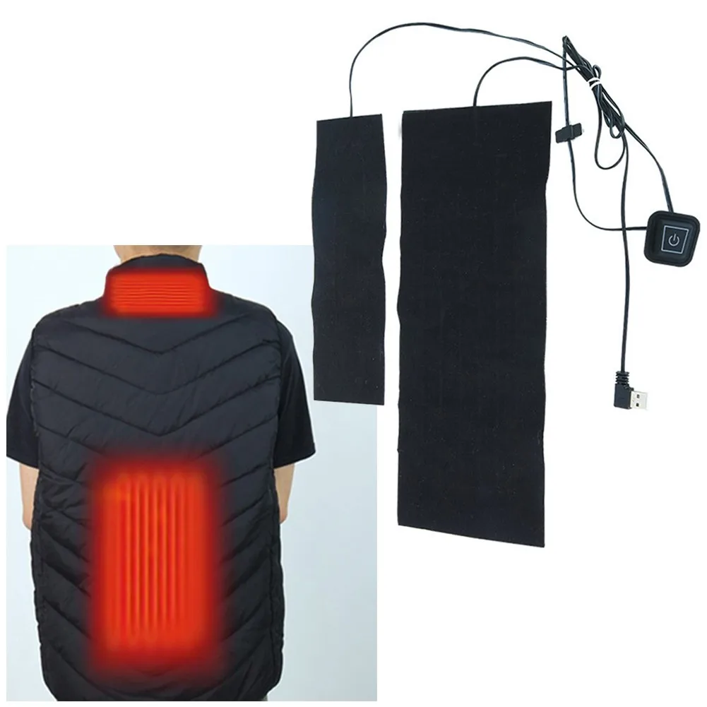 USB Electric Heated Pad Jacket Heating Mat Winter Heating Vest Pads Heating Warmer Pad For Cloth Vest Jacket Shoes Socks
USB Electric Heated Pad Jacket Heating Mat Winter Heating Vest Pads Heating Warmer Pad For Cloth Vest Jacket Shoes Socks