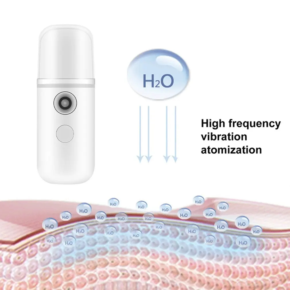 Portable Mini Mist Spray Facial Moisturizing USB Rechargeable Beauty Instrument Face Humidifier Daily Cooling Water Sprayer
Portable Mini Mist Spray Facial Moisturizing USB Rechargeable Beauty Instrument Face Humidifier Daily Cooling Water Sprayer