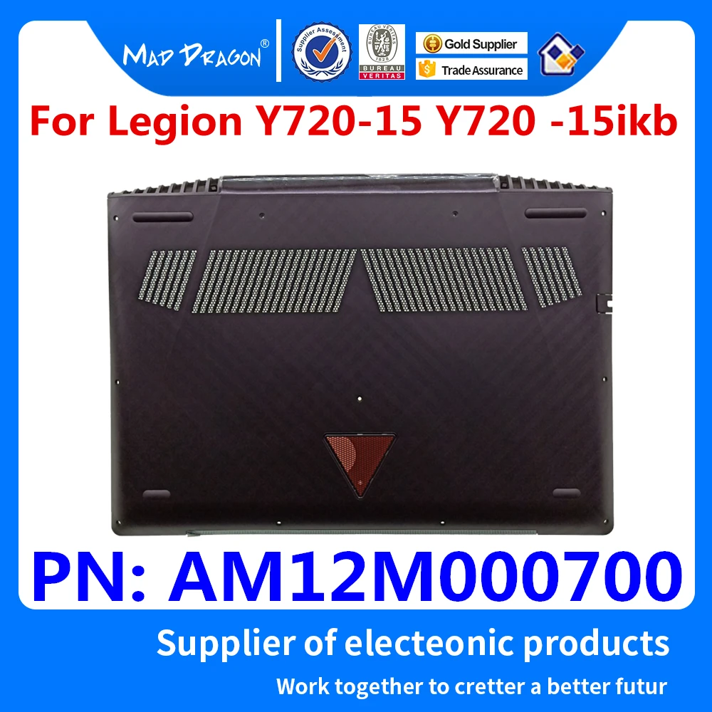 NEW Original laptop 15.6" Lower Bottom Case Base Cover Back Shell For Lenovo Legion Y720 Y720-15IKB Y720-15 AM12M000700
NEW Original laptop 15.6" Lower Bottom Case Base Cover Back Shell For Lenovo Legion Y720 Y720-15IKB Y720-15 AM12M000700