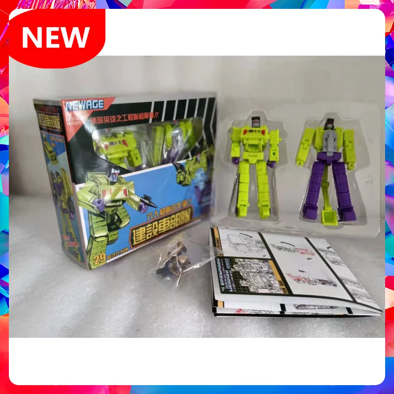 Экшн-фигурки New Newage NA Devastator H29 Scavenger H30 Bonecrusher Mini 2 шт./компл. игрушки-роботы с коробкой
Экшн-фигурки New Newage NA Devastator H29 Scavenger H30 Bonecrusher Mini 2 шт./компл. игрушки-роботы с коробкой