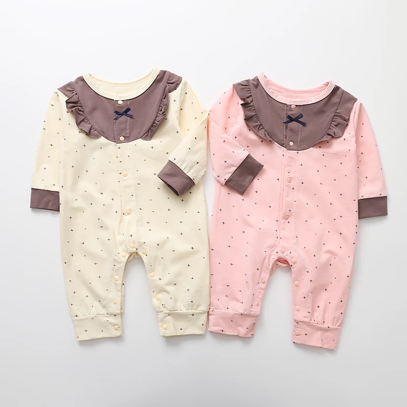 Autumn Winter Baby Girls Cute fashion Romper Cotton Long Sleeve Jumpsuit Infant Clothing Newborn Baby Buttons Clothes
Autumn Winter Baby Girls Cute fashion Romper Cotton Long Sleeve Jumpsuit Infant Clothing Newborn Baby Buttons Clothes