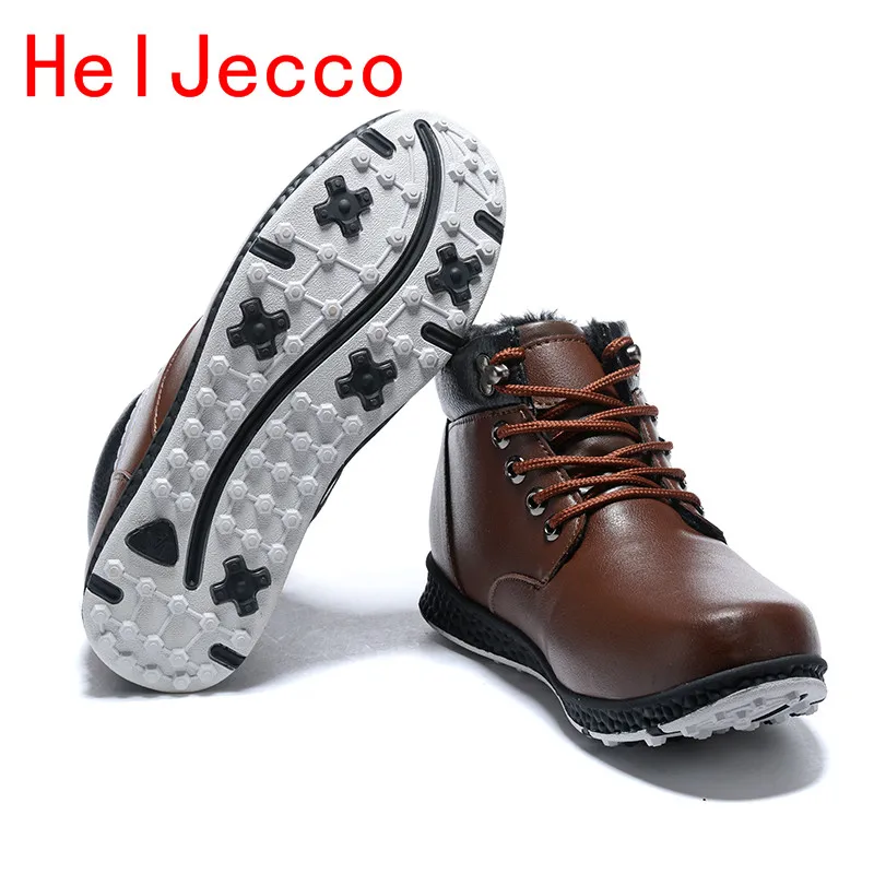 2020 Winter Warm Woman Leather Golf Shoes High Top Women Sneakers Plus Velvet Ladies Golf Shoes Dark Brown Golf Wear Womens
2020 Winter Warm Woman Leather Golf Shoes High Top Women Sneakers Plus Velvet Ladies Golf Shoes Dark Brown Golf Wear Womens